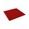 Manique de protection 17.5x17.5cm silicone (rouge)